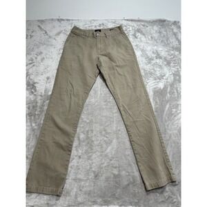 RVCA Nature x Industry Pants Men's Size 28‎ Khaki Beige Pockets Chino EUC